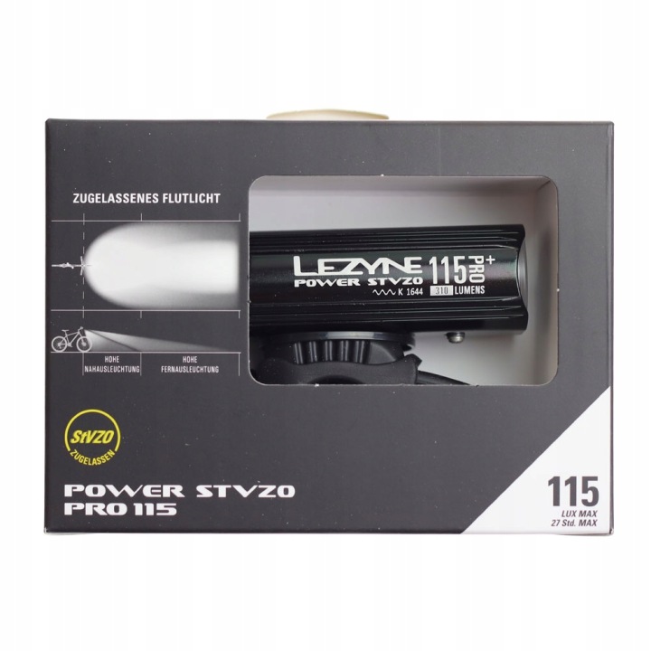Тримач для лампи LEZYNE POWER STVZO PRO 115+ (виставковий) — фото 4