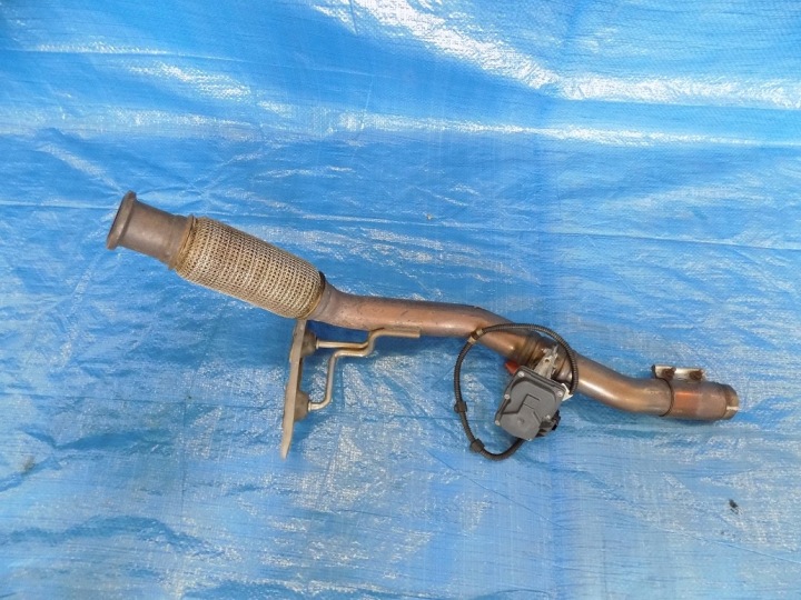 pipe exhaust pipe Z throttle flap muffler, exhaust VW GOLF VII 2.0 TDI