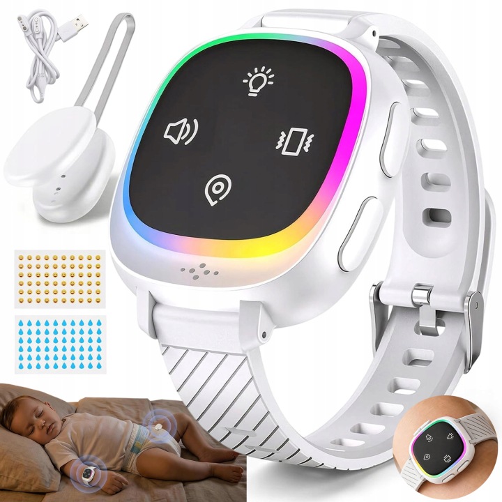 Alarm Probuzení Noční Pomočování Bezdrátový Senzor Pro Děti Seniora