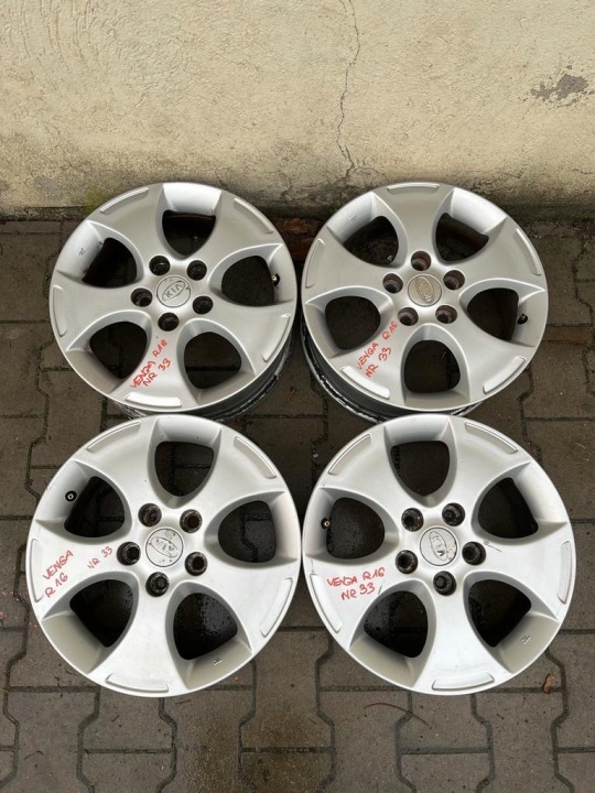 IX20 VENGA ORYGINALNE CERCHI di alluminio R16 5X114,3