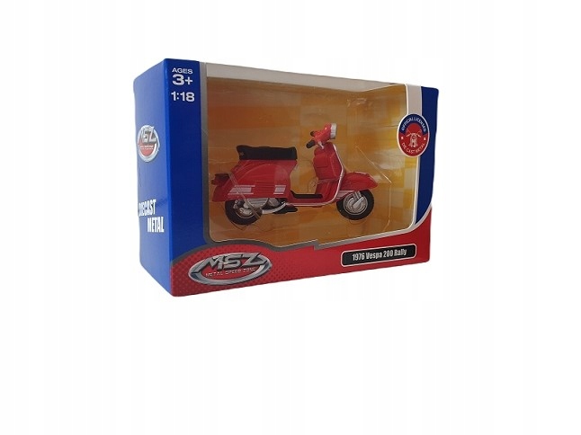 1976 Vespa 200 Rally/67709/червоний 1:18 MSZ — фото 2