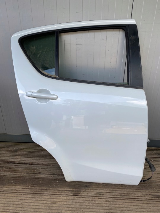 OPEL AGILA B SUZUKI SPLASH komplet Tür rechts heck ZNLB