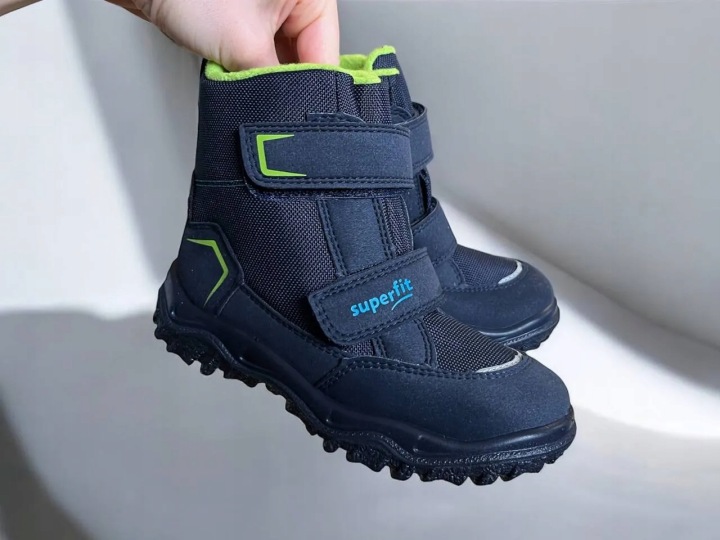 Взуття зимове Superfit Husky1 Синій/Світло-зелений 1-006081-8000 з мембраною 37 — фото 5
