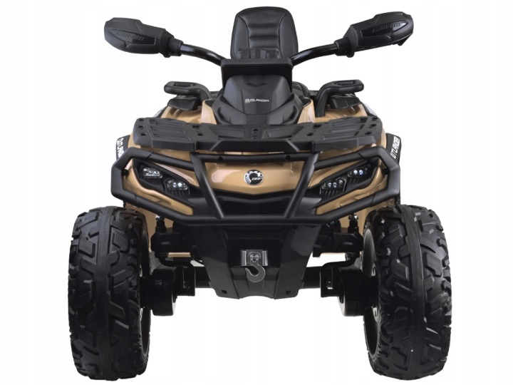Квадроцикл на акумулятор для дітей 2 осіб CAN-AM OUTLANDER 4x4 Панель LED PA0326 — фото 13