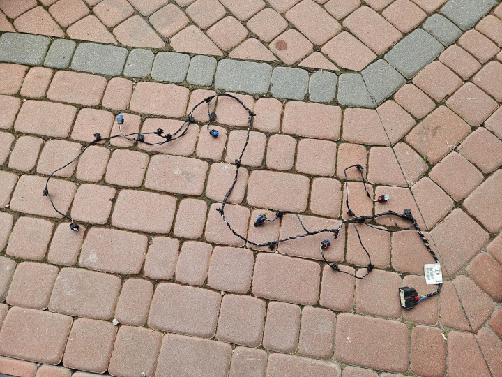 Câblage Pare choc Avant Avant 6PDC LIFT FL Opel Astra K 39217859