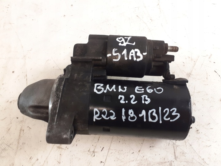 Moteur du démarreur BMW E60 2,2B 9 zebow
