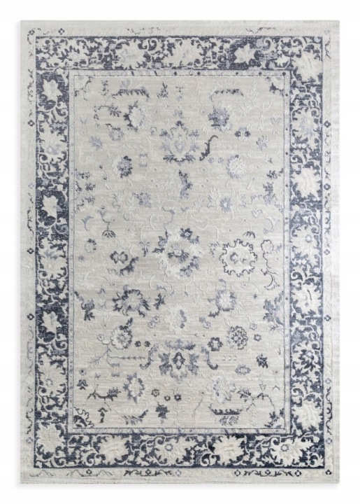 Koberec 80x150 Elba 1 Ornament modrý krémový
