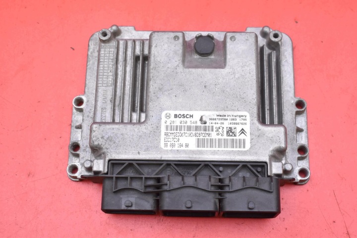 Bedienteil Computer DES MOTORS 9808016480 PEUGEOT 308 II T9 1.6 HDI 92 KM 13-17