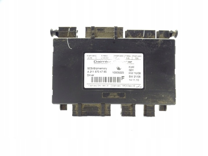 Bedienteil modul SITZ MERCEDES W211 W164 ML GL W251 A2118704785