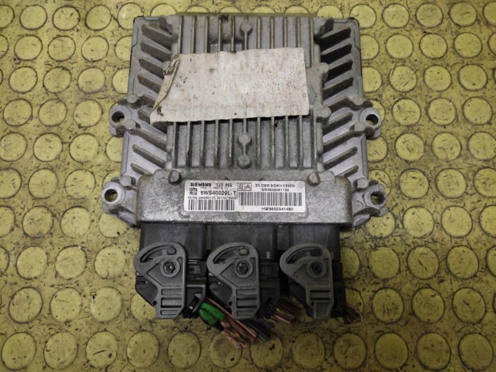 PEUGEOT 307 Bedienteil DES MOTORS 9656061180
