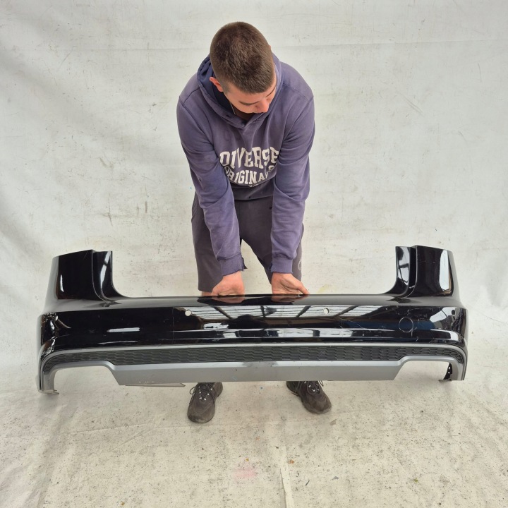 AUDI A6 C7 4G KOMBI S-LINE LIFT 14-18 bumper rear part rear 4XPDC 4G9807511AS
