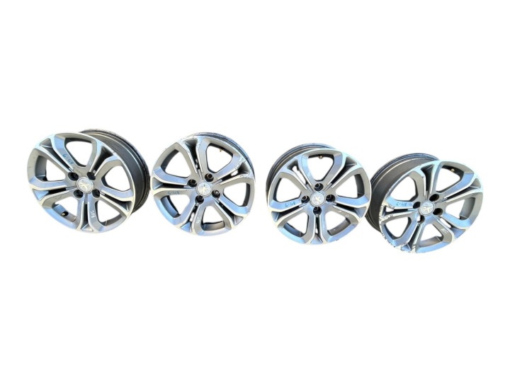 felgen alu 16 PEUGEOT 208 und 2012-19 4X108 6J ET23 9673773677 KOMPLET