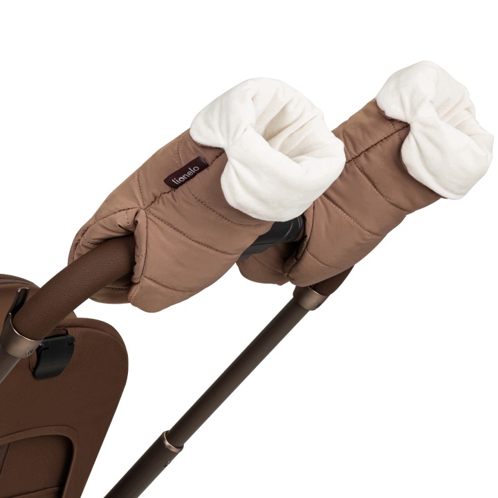 Lionelo Рукавиці утеплені для візка муфти Водонепроникні Handmuff OLI Nutty — фото 4