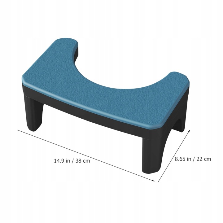 Зручний табурет для ванної з ергономічним формі і міцності — фото 11