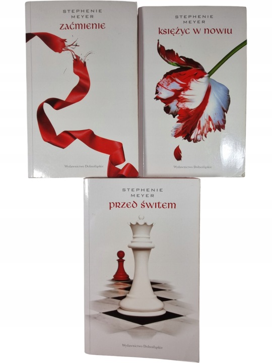 Zdjęcie egzemplarza: Zmierzch 2-4 / Stephenie Meyer / Wydanie Białe Kolekcjonerskie