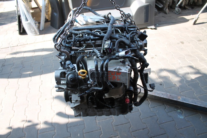 engine complete 2.0 TDI SKODA 70TYS KM CUW
