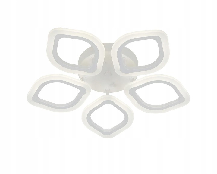 Moderní Led Lustr 60W Minimalistický Dálkový Ovladač Vargo DL1119