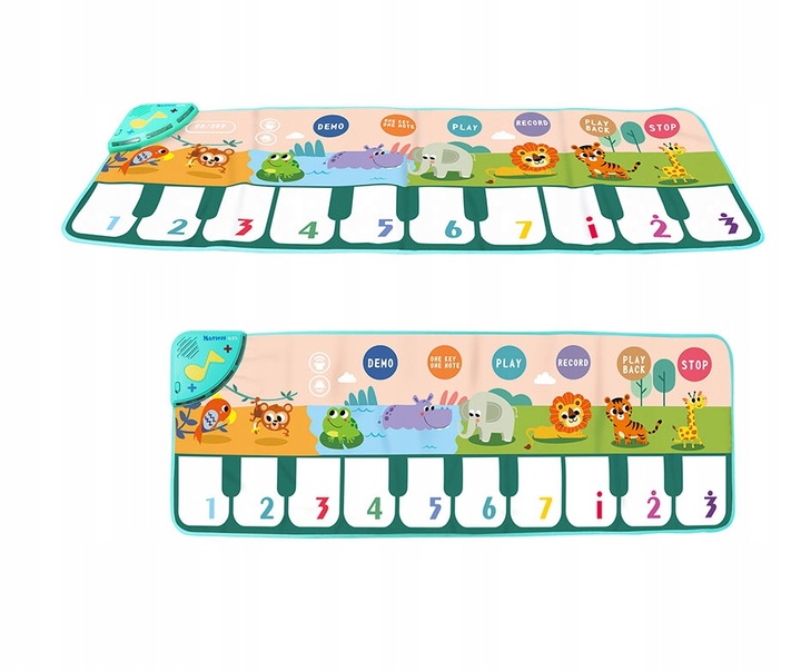 DANCE MAT DANCING LARGE MUSICAL DANCE GAME FOR CHILDREN Main color multicolor