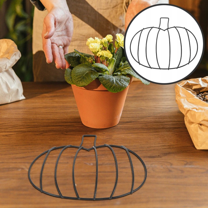 2 шт. чорна металева форма гарбуза для віночків DIY — фото 16