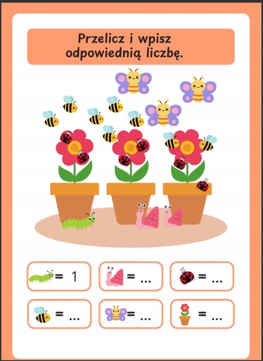 POMOCE DYDAKTYCZNE PDF LICZBY DO 10 KARTY роботи класу 1-3 для друку
