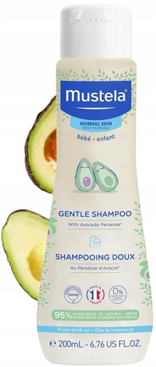 MUSTELA дитячий тонкий шампунь (GENTLE SHAMPOO) 200 мл — фото 4