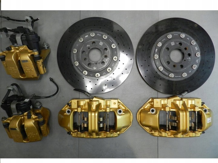 BMW M8 F91 calipers front rear part discs rear part CERAMIKA