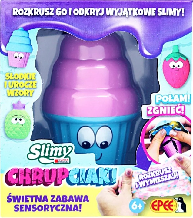 CHRUPCIAKI Хрумкий Слайм 1 шт. Гра сенсорна