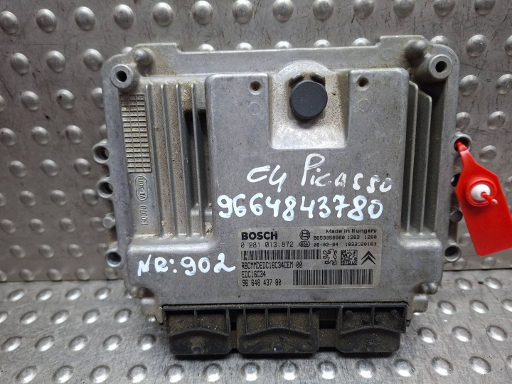 Bedienteil DES MOTORS 0281013872 9653958980 9664843780 CITROEN PEUGEOT 1.6 HDI