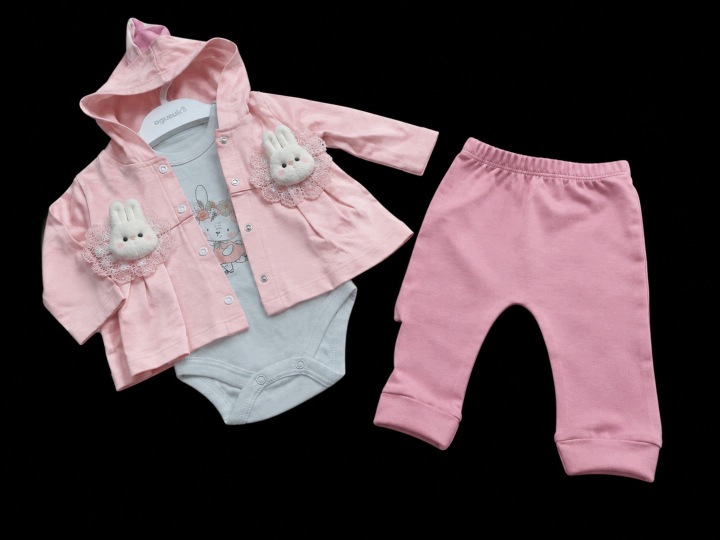 Komplet dres niemowlęcy bluza body spodnie — zdjęcie 4
