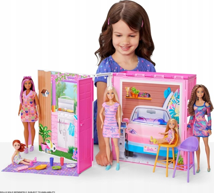 Barbie Getaway House Doll and Ігровий набір Набір Затишний Будиночок Лялька HRJ77 — фото 6
