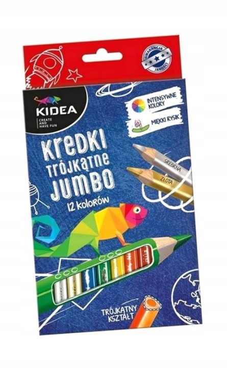 Кольорові олівці Kidea 12 кол. Kidea (KTG12KA) — фото 4