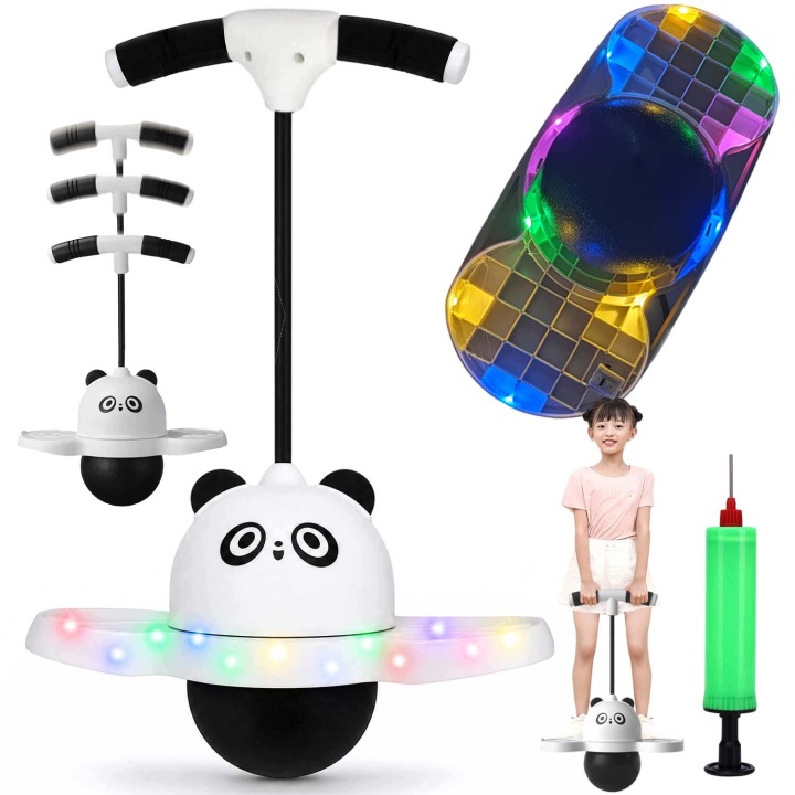 POGO JUMPER стрибунець для дітей турнік рівноваги JUMPING BALL з POMP 70 см