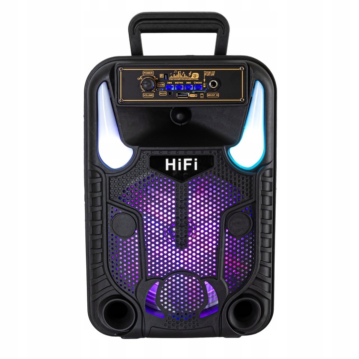 POWERFUL PORTABLE BLUETOOTH BOOMBOX SPEAKER USB SD AUX RADIO KARAOKE MICROPHONE EAN (GTIN) 5903772589221