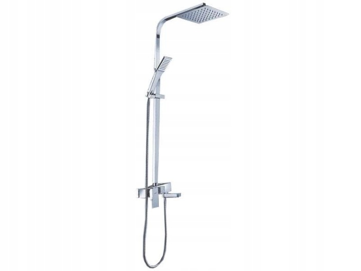 Stěnový sprchový set Chrom Rea Navaro Vývod