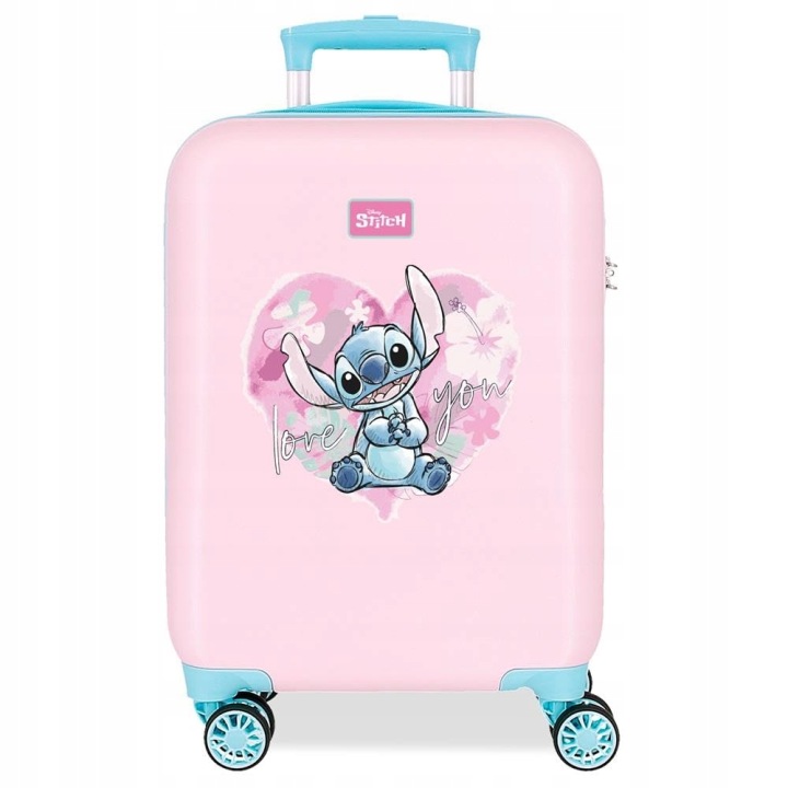 Дитячий ABS дорожній валіза Lilo & Stitch Heart, 50x33x20 см, 33 л, 4981341