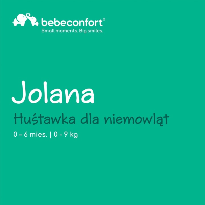 Гойдалка Електрична Bébé Confort Jolana 0-9 кг Гойдалка Автоматична 0 м — фото 2