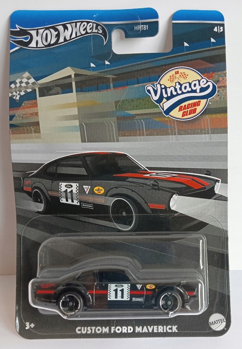 Hot wheels vintage racing club 68 машинка автомобіль custom ford maverick 4/5 — фото 2