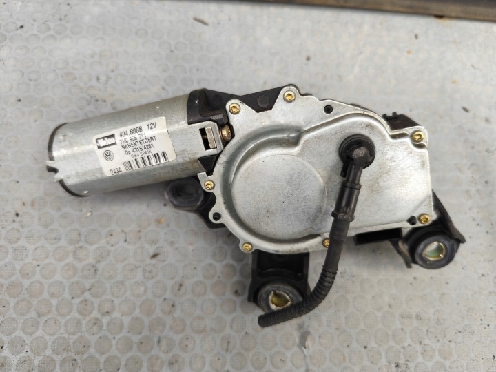 VW T5 Motor MACHANIZM des Scheibenwischers heckklappe 7H0955711
