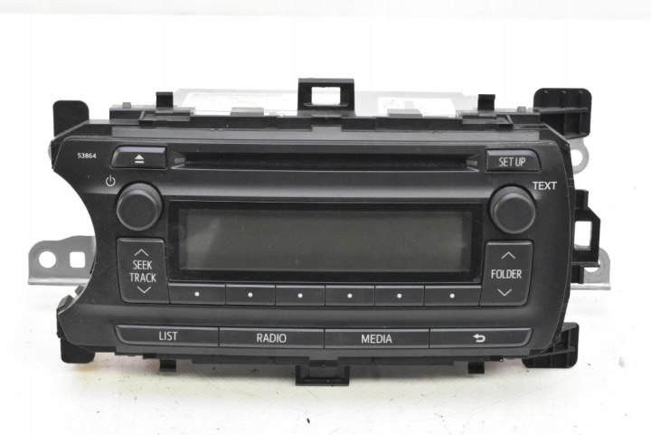 RADIO radio CD 86120-0D640 TOYOTA YARIS 3 III 10-14