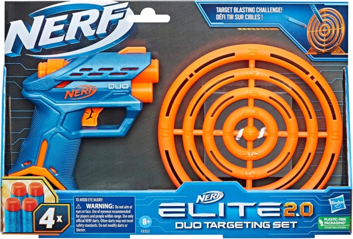 HASBRO NERF пістолет ELITE 2.0 DUO TARGET набір F6352 — фото 6