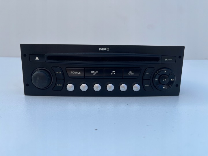 RADIO CD MP3 Citroen C2 C3 C4 C5 C6 C8 BERLINGO Peugeot 207 307 PARTNER