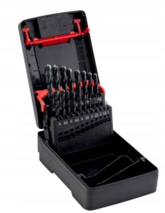 Sada Vrták Zebra DIN338 Hss (D1-10)X0,5
