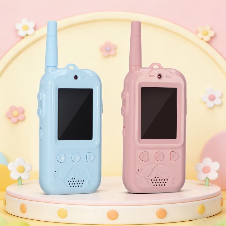2 шт. бездротові WALKIE TALKIE для дітей з відео і мікрофоном — фото 5