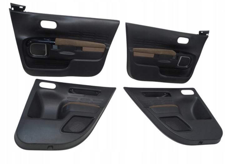 KOMPLET TAPICEREK BOCZKOW dvere CITROEN C4 CACTUS 2016R. 156070731