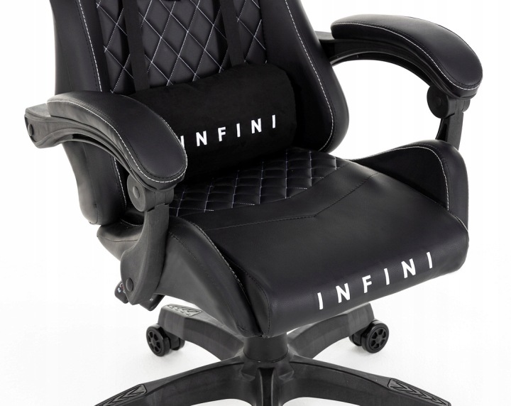 Крісло геймерське INFINI Five Black — фото 7