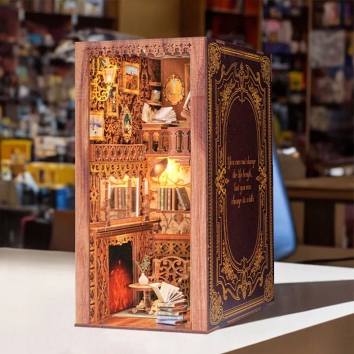 Book Nook DIY Eternal Bookstore Cutebee пазли 3D LED — фото 14