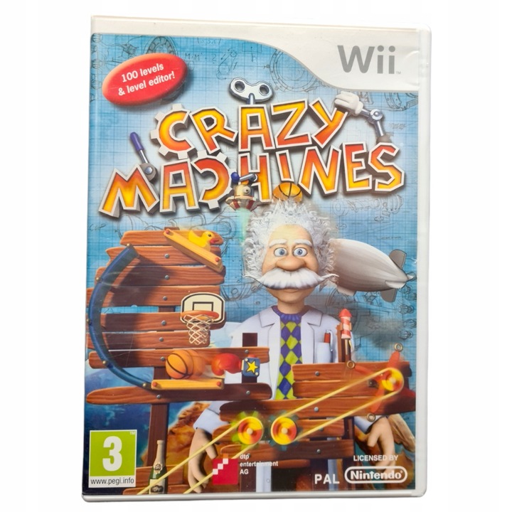 Crazy Machines Nintendo Wii pudełkowa • Cena, Opinie Allegro