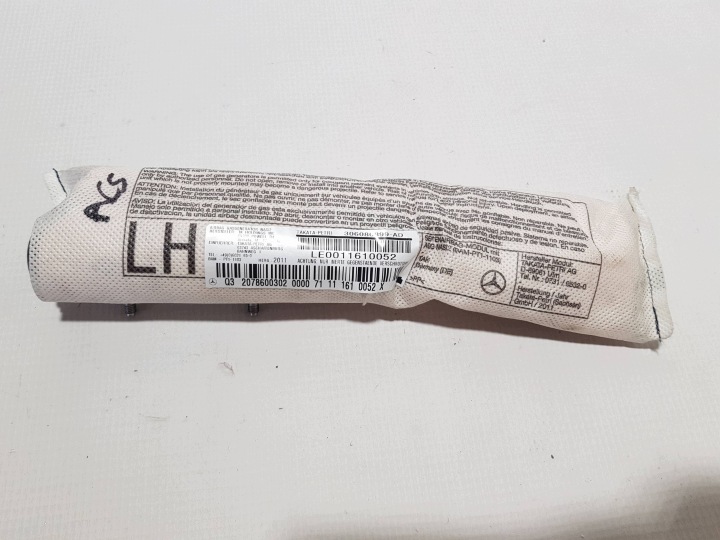 MERCEDES W207 airbag Bočné sedačka ľavá šoférov 2078600302