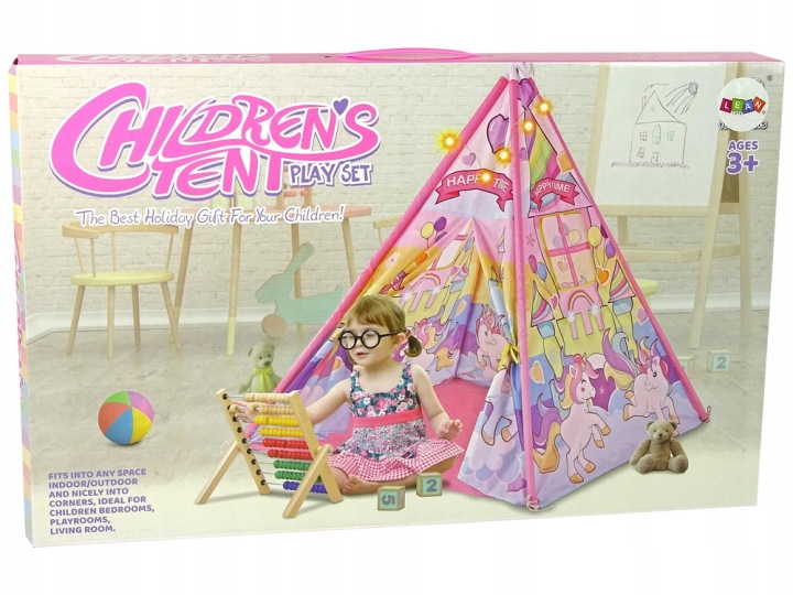 Намет для дітей іглу, вігвам LEAN Toys 3 роки + (виставковий) — фото 4