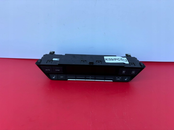 AUDI Q4 E-TRON PANNELLO CONTROLLO KLIMY CLIMATIZZATORE ARIA CONDIZIONATA 89A820043F K59/PC512